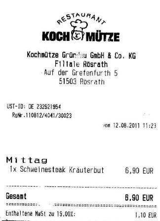 finfo Hffner Kochmtze Restaurant